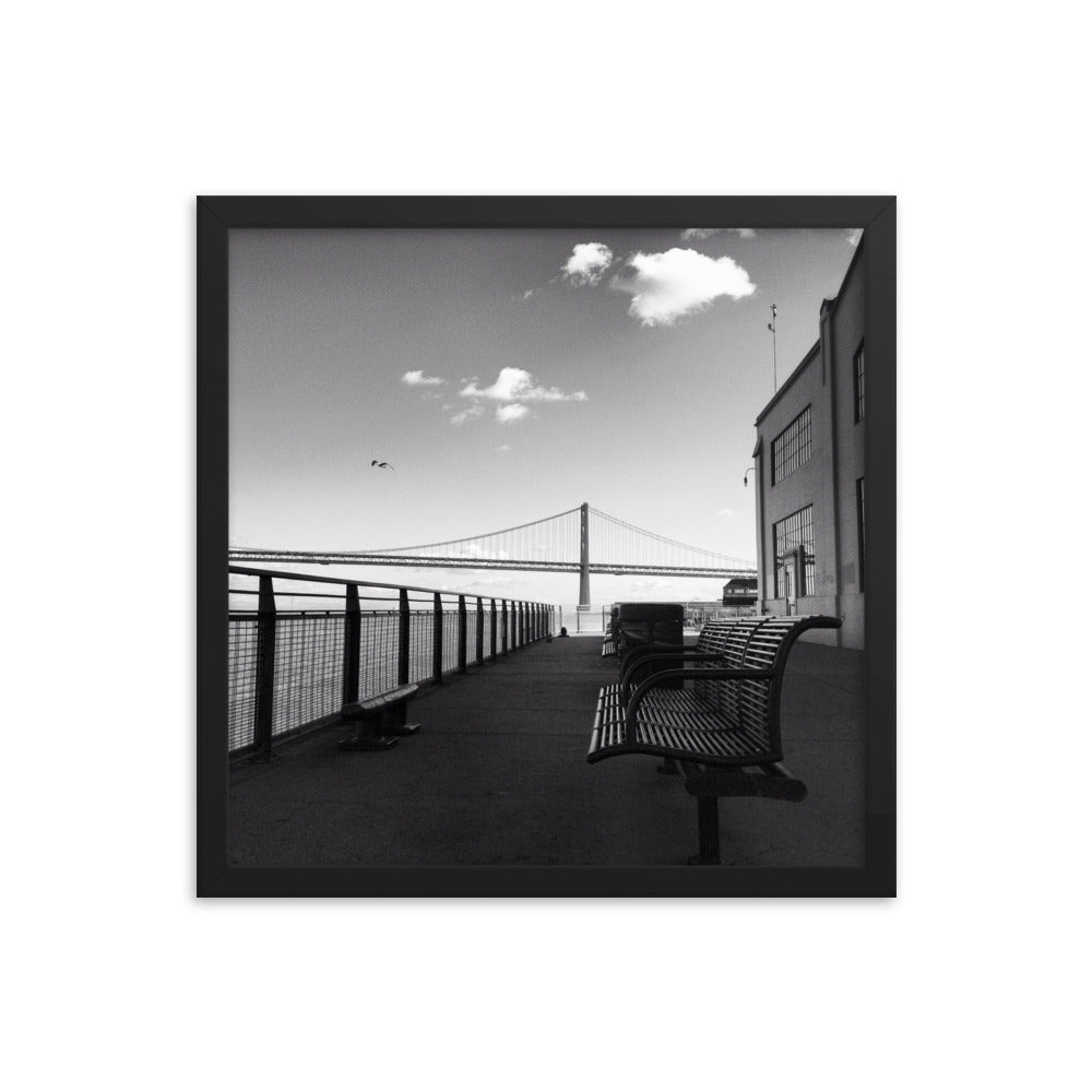 San Francisco Dock of the Bay Framed poster