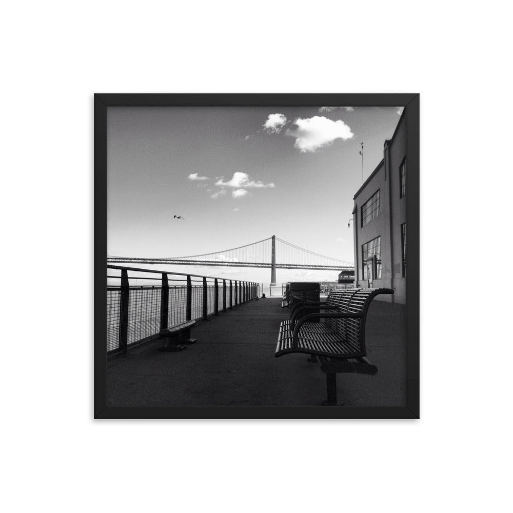 San Francisco Dock of the Bay Framed poster