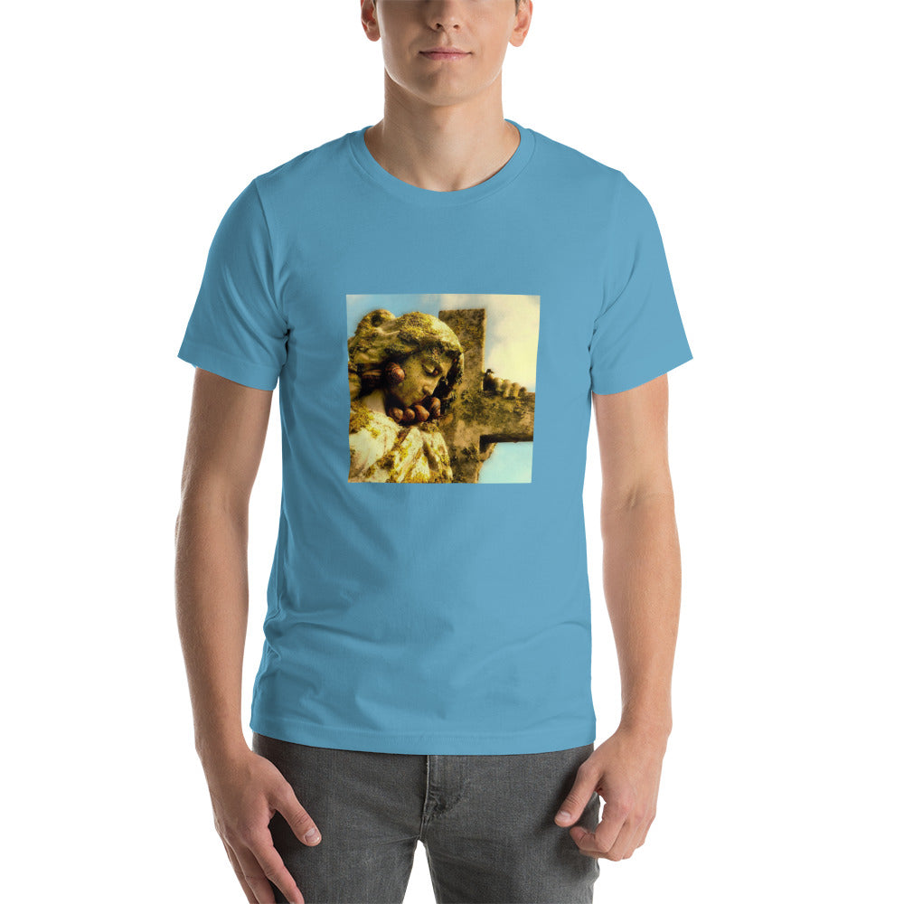 Snails in a Cemetery California Unisex t-shirt
